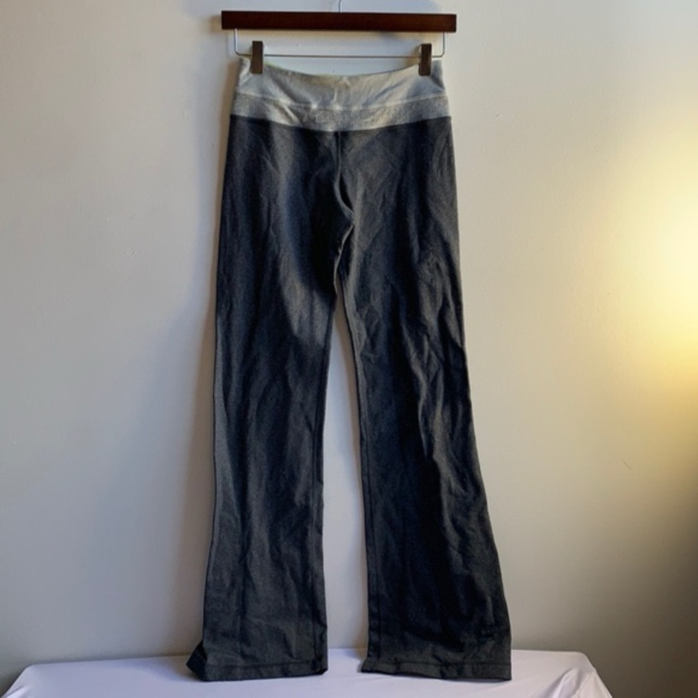 Grey Low Rise Lululemon Pants